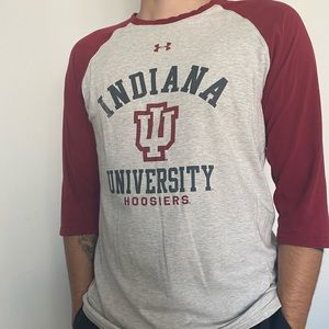 Indiana University 3/4 Tee